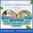 thumbnail image 2 of Collar antipulgas para gatos y perros, Collar ajustable para mascotas, anillo antiparasitante Vitro, Collar antipulgas, repelente de insectos antimosquitos,70cm big dog box, Fivean Collar antimosquitos para mascotas, 2 of 2