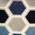 thumbnail image 5 of Better Homes & Gardens Blue Hexagon Decorative Throw Pillow, 18" x 18", Blue, 5 of 11