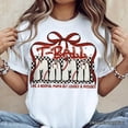 thumbnail image 2 of T-Ball Mama Coquette Red Bow T-Shirt, Retro White and Natural Tee for Proud Sports Moms, 2 of 8