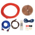 thumbnail image 3 of Car Audio Wiring Kit, Anti Interference Power  Installation Kit 4GA Wear Resisting Clear PVC  For Subwoofer For Speaker, 3 of 8