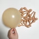 thumbnail image 3 of 10/20/30 piezas de globos azul marino con diseño de piel de color marrón y arena blanca, globos de látex para decoración de baby shower, fiestas de cumpleaños, suministros de decoración para bodas, 3 of 5