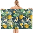 thumbnail image 2 of Yibo Pineapple Theme Bath Towel Sand-Free Quick Dry Pool Towel Ultra Absorbent Lightweight Shower Towel for Bathroom Outdoor Swimming, 2 of 9