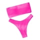 thumbnail image 5 of Conjunto de Color de Agua Traje de Baño de Sujetador Dividido de Raya Sólida de las Mujeres, Traje de Baño de Dos Piezas para las Vacaciones de Verano Y Primavera, 5 of 5