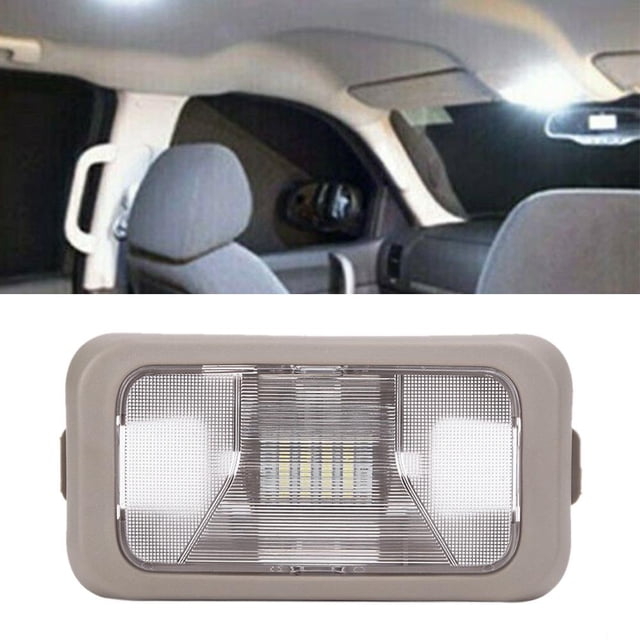 Lámpara de trabajo de luz de techo de techo de domo interior de coche 15126553 apto para Chevrolet Colorado 2004-2008 Amonsee No