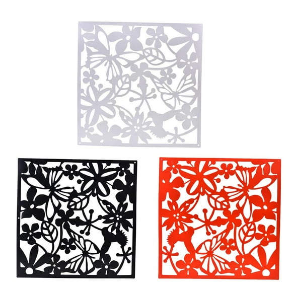 12 Pieces Butterfly Hanging Room Partition Wall Art