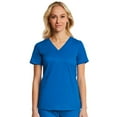 thumbnail image 2 of Maevn EON Sport Multi Pocket V-Neck Top & Comfy Full Elastic Waistband Pant Scrub Set, 2 of 5