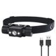 thumbnail image 1 of Faro LED Faro Seguridad Senderismo Sensor de movimiento portátil IPX6 Impermeable Flash Linterna Caza Cabeza Noche Noche Blanco Luz Inevent OD002943-03B, 1 of 6