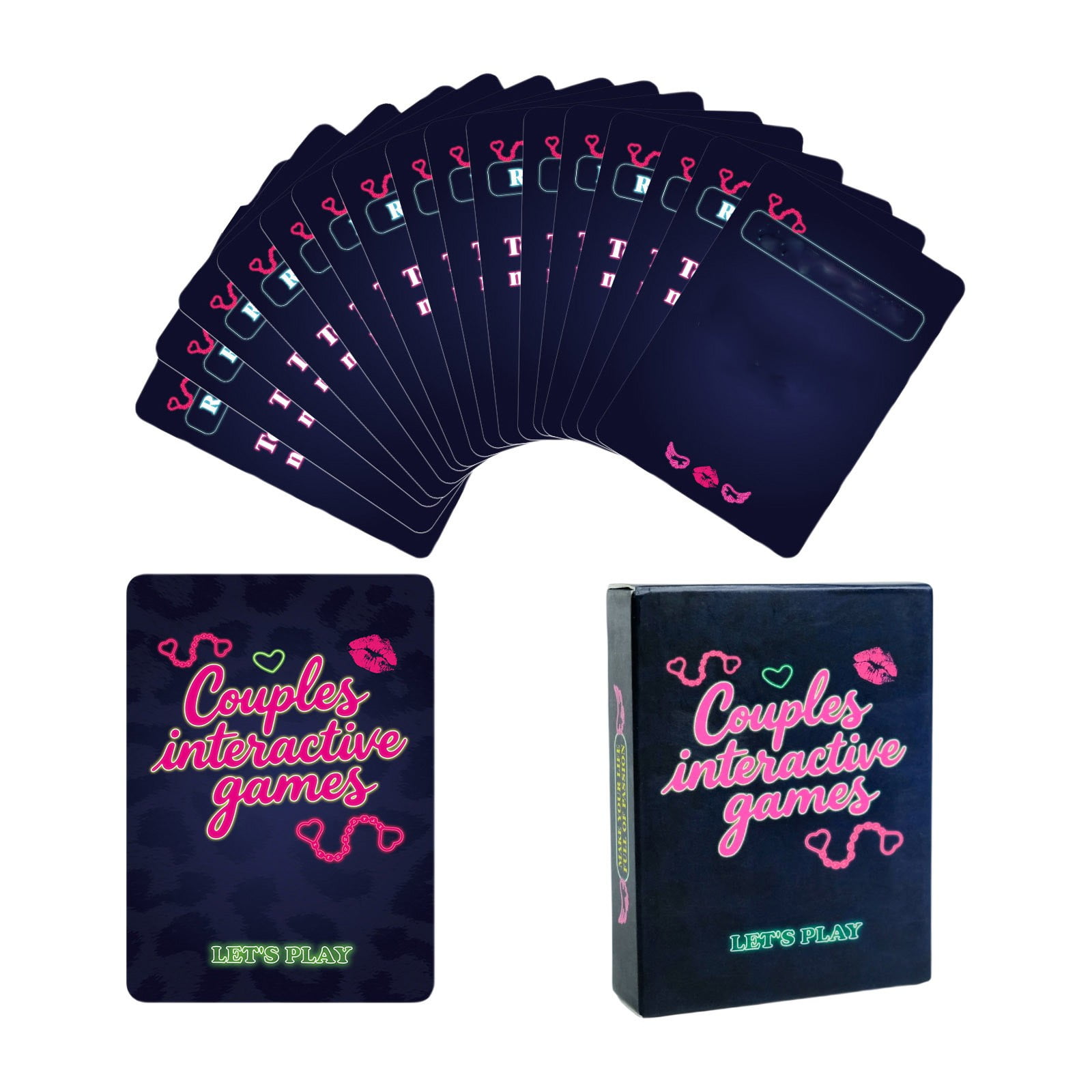 Huanglei Valentine's Day And Card Game For Couples Date Night Interactive Strategy Entertainment