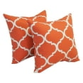 thumbnail image 5 of Blazing Needles 9910-S2-OD-150 17 in. Square Polyester Outdoor Throw Pillows, Irondaze Cobalt - Set of 2, 5 of 5