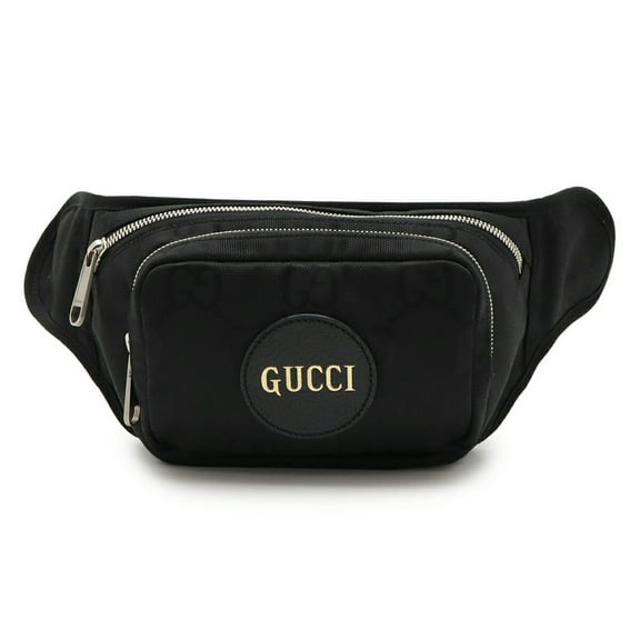 Pre-Owned GUCCI Off The Grid bag, waist nylon canvas and leather in black (product... (Good)