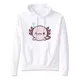 thumbnail image 1 of Sudadera Con Gorro Axolote Rosa Mexicano Kawai Lindo Acostad, 1 of 2