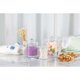 thumbnail image 5 of Tarro de boticario, elegante organizador de acrílico transparente para baño y oficina, protección contra la humedad con tapa segura, diseño transparente para almacenamiento multiusos (1 pieza), 5 of 5