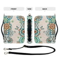 thumbnail image 5 of FOR U DESIGNS Boho Mandala Flower Bible Cover Butterfly Bible Bags for Women Tote Aesthetic PU Leather Bible Book Carrying Bag Tote Bag Reusable Bible Bag with Handle Size L, 5 of 7