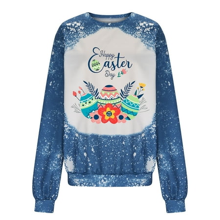 

Mrat Comfort Underscrub Tee Shirt Long Sleeve Round-Neck Blouses Women s Printed Casual Loose Round Neck Long Sleeve T-shirt Tops Blouse Crop Tops for Women