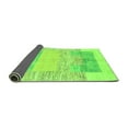 thumbnail image 2 of Ahgly Company Indoor Square Abstract Green Modern Area Rugs, 3' Square, 2 of 4