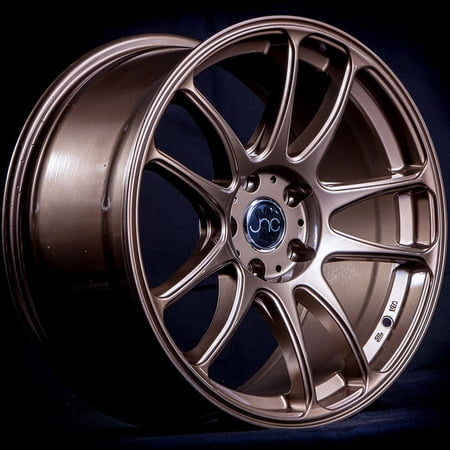 For 16x8.25 inch (1 Single Wheel Only) JNC Wheels - 16" JNC030 Bronze Rim - 4x100/4x114.3 JNC Wheels-18515425414
