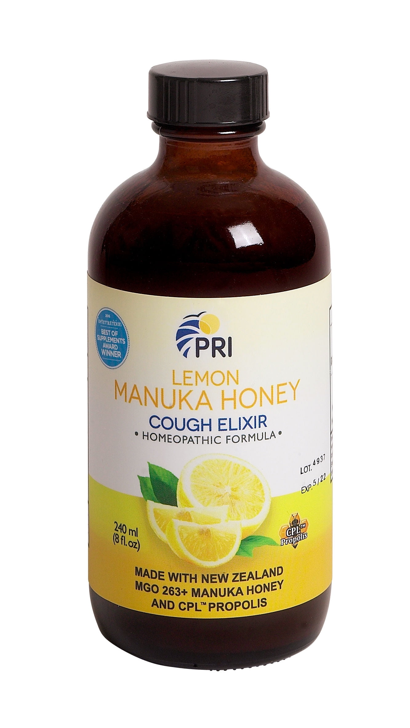 Cough Elixir Lemon & Honey