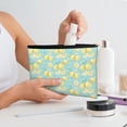 thumbnail image 7 of Cauagu Yellow Lemon for Tyvek Makeup Bag,Reusable Travel Cosmetic Bag Women Organizer Toiletry Bag Birthday,Gifts for Women Girlfriend Mom Teacher 6.5’’*8.9’’, 7 of 7