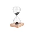 thumbnail image 4 of Wooden Base Magnet Craft Hourglass Hand-Blown Sand Timer For base magnetic Gift Desktop Home Decoration, 4 of 8