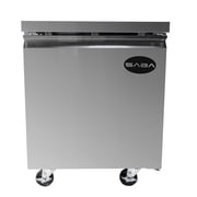 Heavy Duty Commercial 27 One Door Undercounter Refrigerator