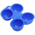 thumbnail image 2 of Portable Carry Eggs Container Holder Storage Box Case Folding for Outdoor Camping (Blue), 2 of 3