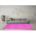 thumbnail image 3 of Ahgly Company Indoor Rectangle Abstract Pink Contemporary Area Rugs, 2' x 4', 3 of 4
