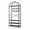 Black 31.5'', variant on Vintage Arch Hall Tree 3-in-1 Entryway Coat Rack – Shoe Storage Bench, 16 Hooks, Top Shelf, Metal Frame, Space-Saving Organizer, Rustic Wood Look, Anti-Tip Design, Vintage Color, 80 cm
