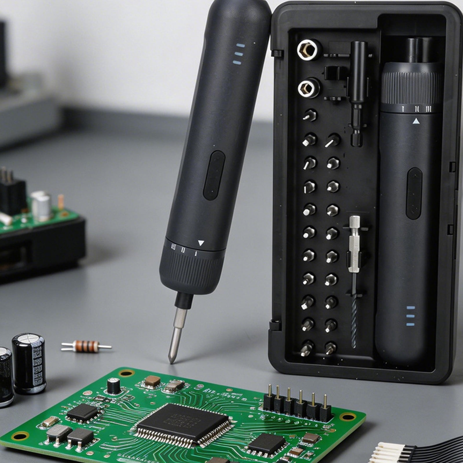 Rechargeable Electric Screwdriver With 2000mAh And LED Light For Home Repair And Projects