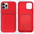 thumbnail image 3 of Funda de TPU + franela para tarjetas para iPhone 11 Pro Max, rosa, 3 of 5