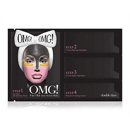 (5pck)Double Dare OMG! 4IN1 KIT ZONE SYSTEM MASK 5pck