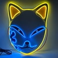 thumbnail image 3 of LED Props Japanese Anime Face Glowing For Adult Masquerade Party Halloween Party 9 Party Halloween Party 9 Party Halloween Party 9 Party Halloween Party 9 Party Halloween Party 9 Party Halloween Party, 3 of 3