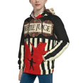 thumbnail image 5 of Kids Beetlejuice Pullover Hoodie Realistic 3d Print Graphic Hooded Sweatshirts With Drawstring, 5 of 8