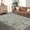 Green, variant on Vintage Washable Rugs, Short Pile Area Carpet for Outdoor Modern Vintage Rugs, Non-Slip, Carpet for Bedroom, Home Decor, Office, 10x13ft