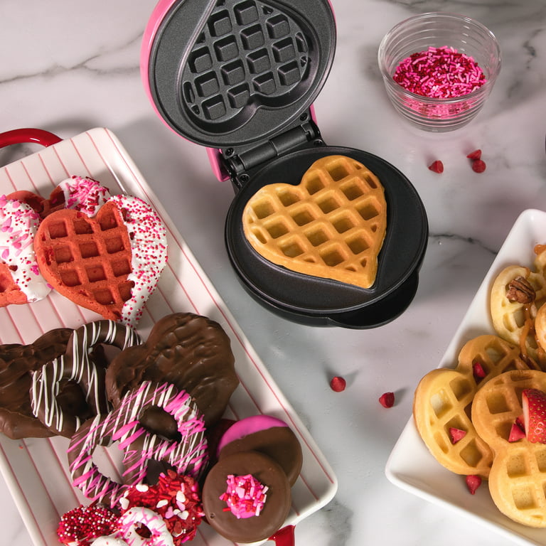 Baker's Friend Multi Mini Waffle Maker Machine, Bake 6 x 3 Inch Small  Waffles, Perfect for Families and Individuals Use, Excellent Choice for