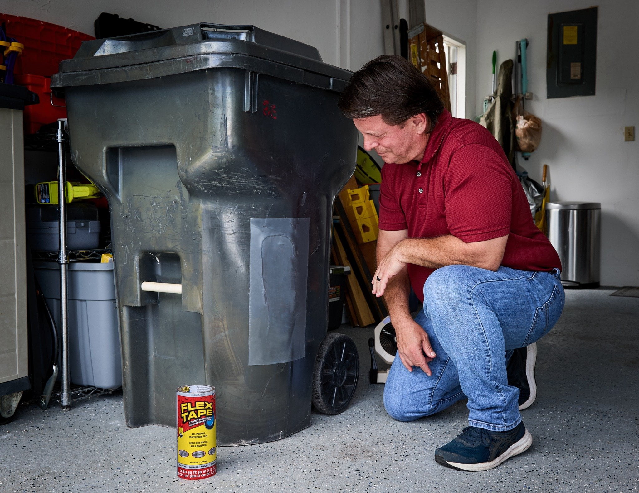 Flex Tape Rubberized Waterproof Tape - Ideal for RVs, Boats, and Home Repairs - 8 in x 5 ft, Clear