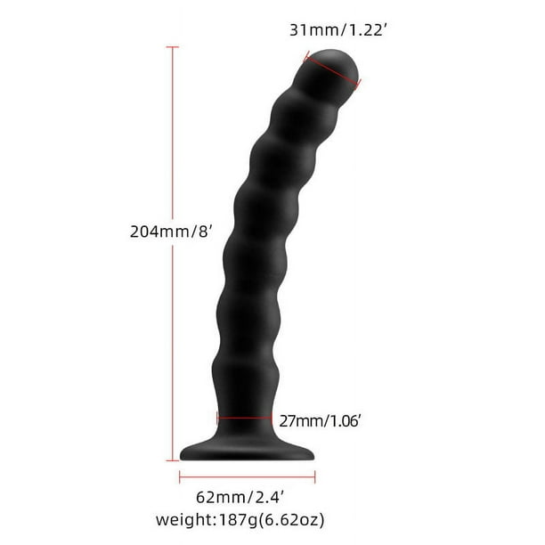 Cuentas de silicona con ventosa Cuentas para trastienda Tapón anal con ventosa Productos para adultos