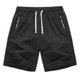 thumbnail image 3 of Women's Lightweight Sports Running Shorts Summer Casual Athletic Shorts with Pockets by Yigetop Black L, 3 of 7