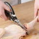 thumbnail image 1 of Tijeras de cocina Tijeras de acero inoxidable Tijeras de usos múltiples Herramienta para carne Vegetal Tijeras de barbacoa, 1 of 2