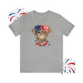 thumbnail image 2 of Women's Highland Cow July 4th T-Shirt, 2 of 4