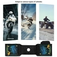 thumbnail image 5 of Uorisanigo Motorcycle Tank Bag for ATV/UTV/Snowmobile – Starry Camping Print Motorcycle Saddlebags with Water Pocket, Universal Fit for Polaris Sportsman 570, Grizzly Cooler & More, 5 of 7