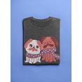 thumbnail image 3 of Lovely Pugs T-Shirt Men -Smartprints Designs, Male Large, 3 of 4