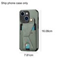thumbnail image 2 of Card Wallet Holder Phone Case , Phone Stand & Card Holder Magnetic Wallet,compatible with iP14 Plus, 2 of 5