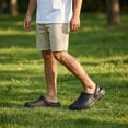 thumbnail image 2 of BNRSHOE Mens Clogs Slip-on Garden Shoes Comfortable Sandals Lightweight Slippers Beach Shoes Black, 2 of 7