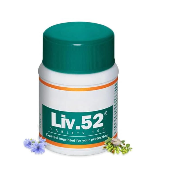 Tablets Liv. 52 Detox Liv. Liver Support 100 unidades, totalmente natural