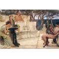 thumbnail image 1 of Sappho & Alcaeus-Fine art canvas print (20" x 30"), 1 of 1