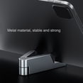 thumbnail image 4 of Soporte de mesa para teléfono móvil Soporte de tableta de silicona plegable Soporte de hotel para oficina en casa Accesorios para teléfonos móviles Suministros para teléfonos inteligentes Plata Sweethay EL005560-02B, 4 of 7