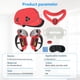 thumbnail image 2 of For Meta Quest- 3S Silicone Protective Cover Set 7 In 1 Anti-Leakage Nose Pad Mask Case Replacement Vr Silicone Case Accessories, 2 of 11