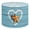 Color 3, variant on Coastal Linen Drum Lampshades Heart Starfish Seashell Ocean Seaside Wooden 13"x13"x10" Light Shade for Table Lamps Floor Lamp Shades Lampshade Replacement Assembly Required