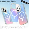 thumbnail image 3 of JETech Iridescent Case for iPhone 14 Pro Max 6.7-Inch Compatible with MagSafe, Cute Unique and Aesthetic Design, Colorful Fluorescent Translucent Back Shockproof Phone Cover (Iridescent), 3 of 7