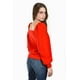 thumbnail image 4 of Sueter de escote cuadrado Roman Fashion /Juvenil, 7495 (Rojo rojo G, 4 of 6